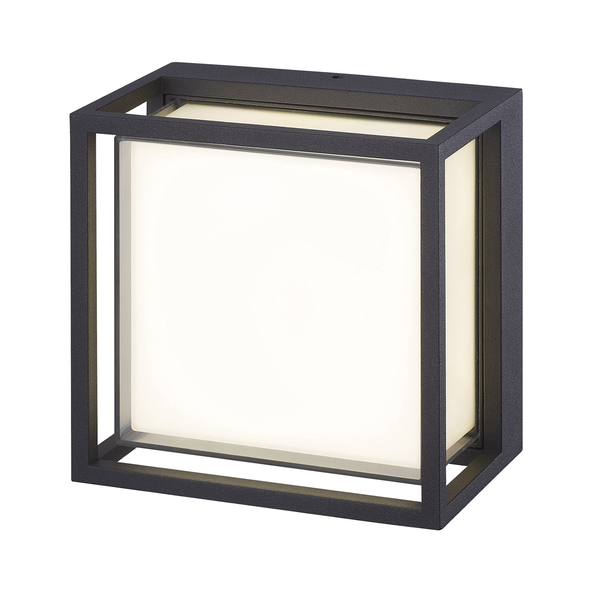 M7060  Chamonix Square Ceiling/Wall Light 9W LED IP65 Outdoor Anthracite